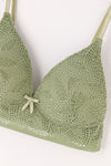 GREEN BRALETTE