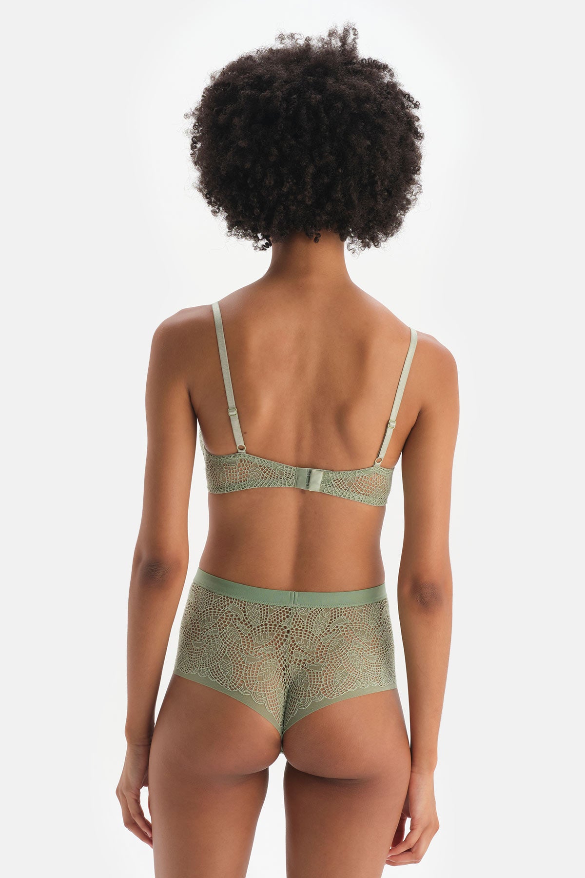 GREEN BRALETTE