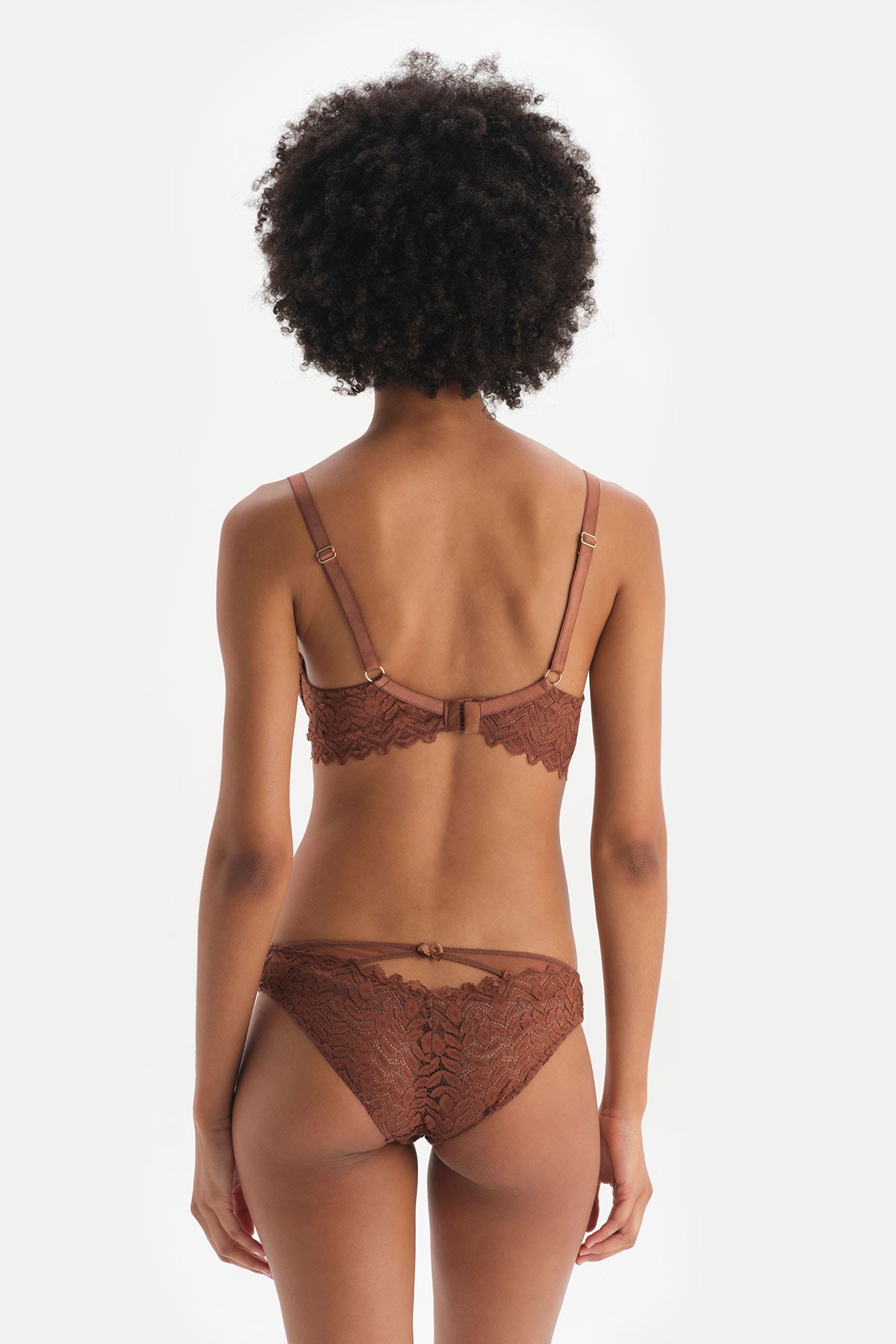 BROWN BRALETTE