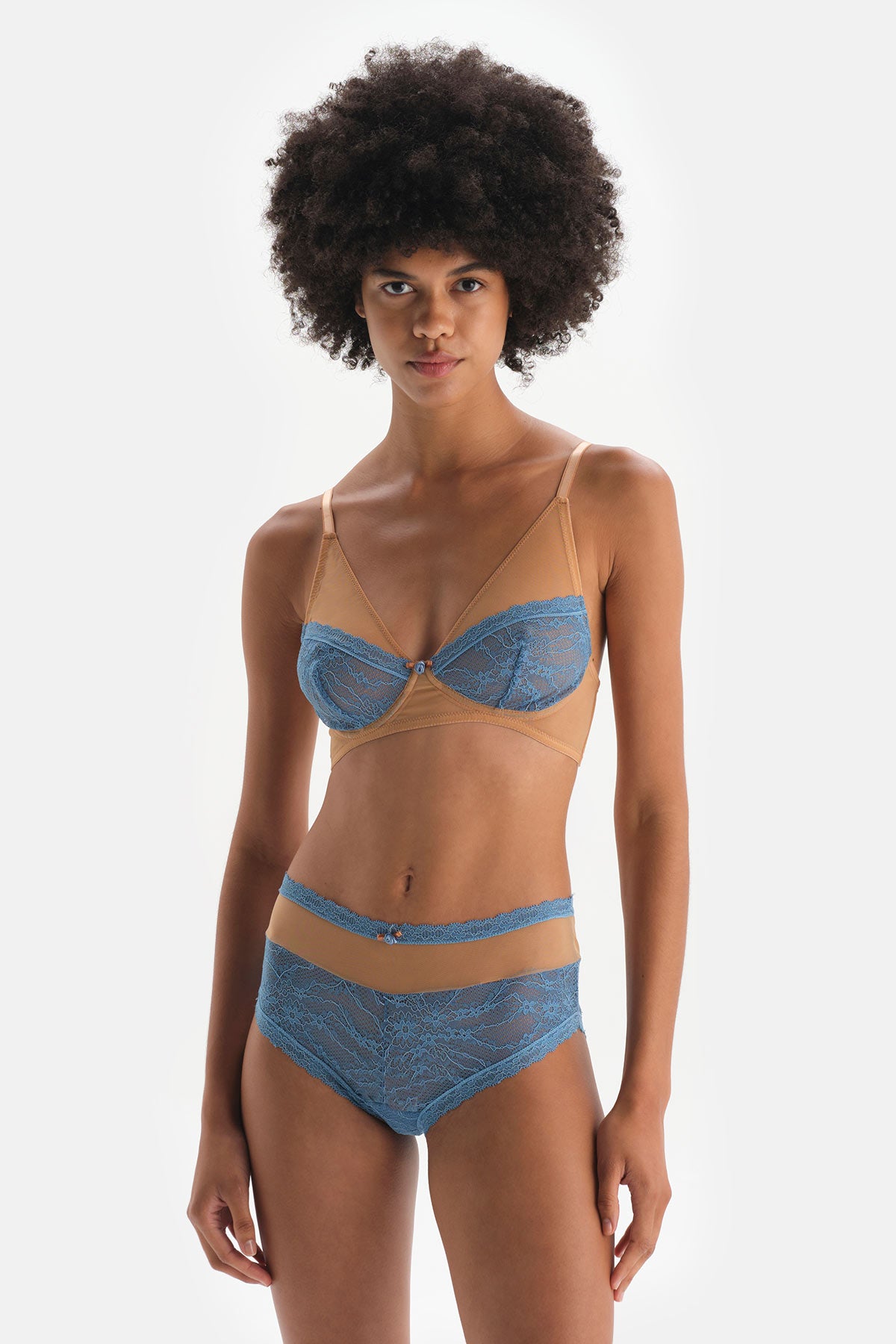 BLUE BRA
