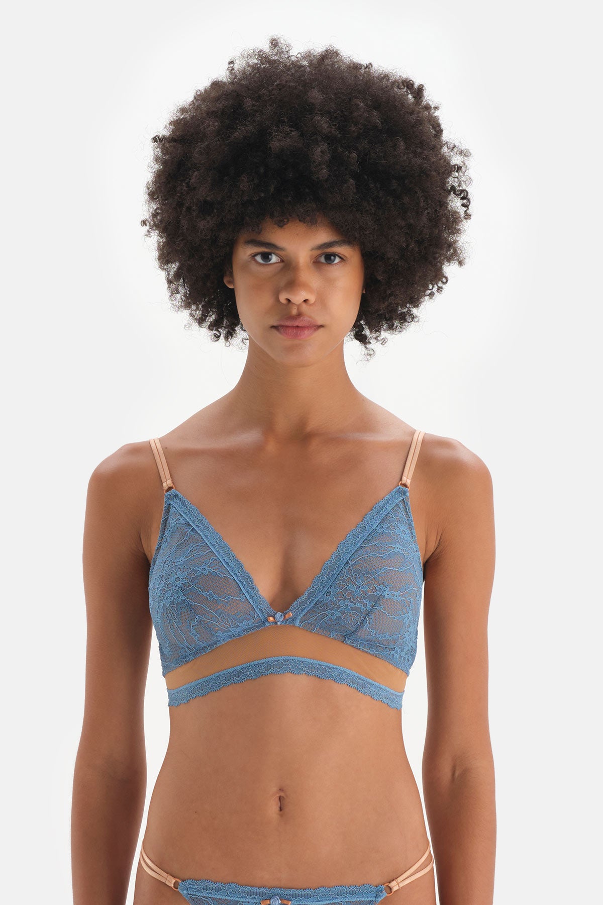 BLUE BRALETTE