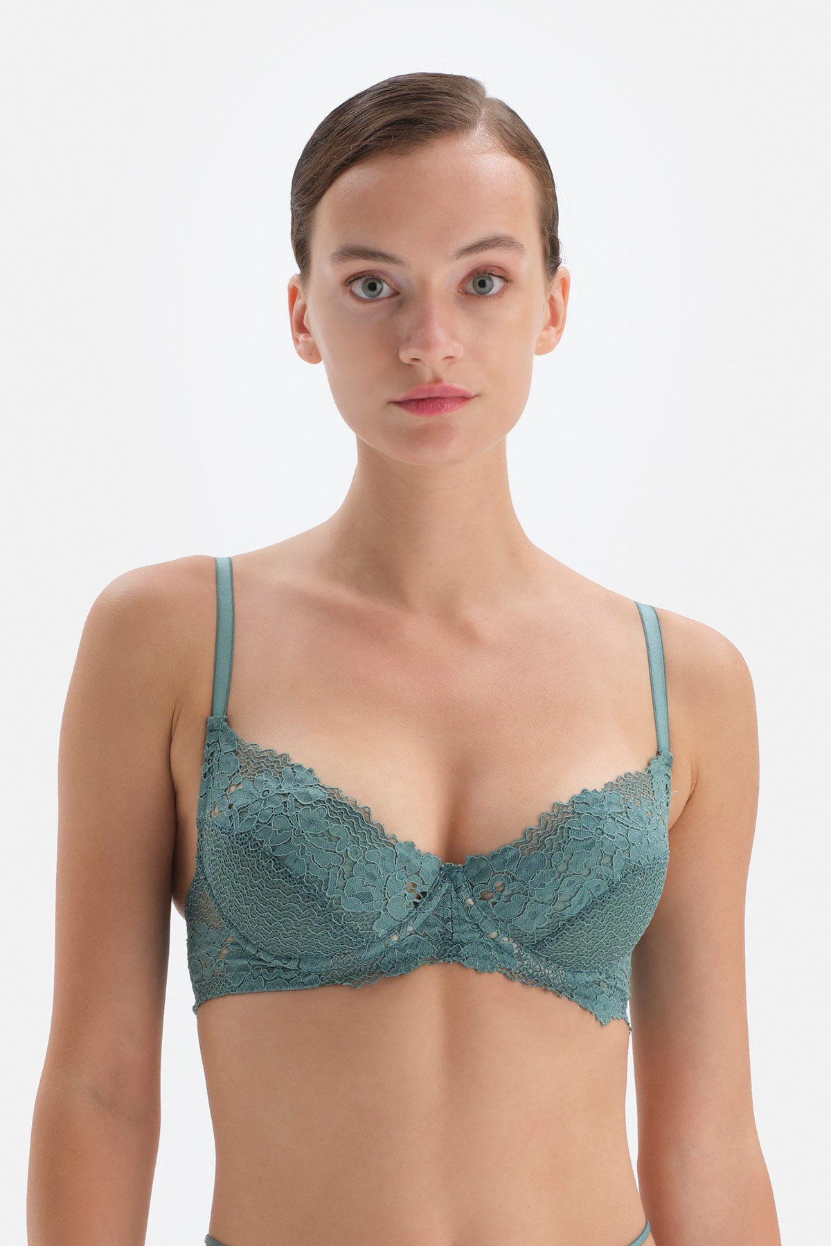 GREEN BRA