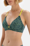 GREEN BRALETTE