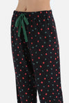 BLACK PYJAMA BOTTOM