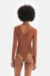 BROWN BODYSUIT
