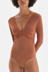 BROWN BODYSUIT