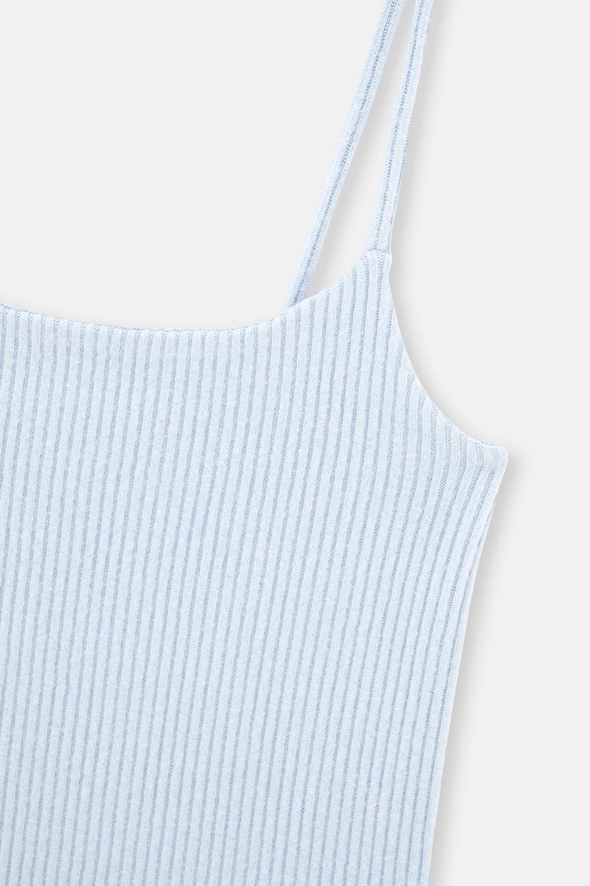 Blue THIN STRAPPED CASTER ATHLETE