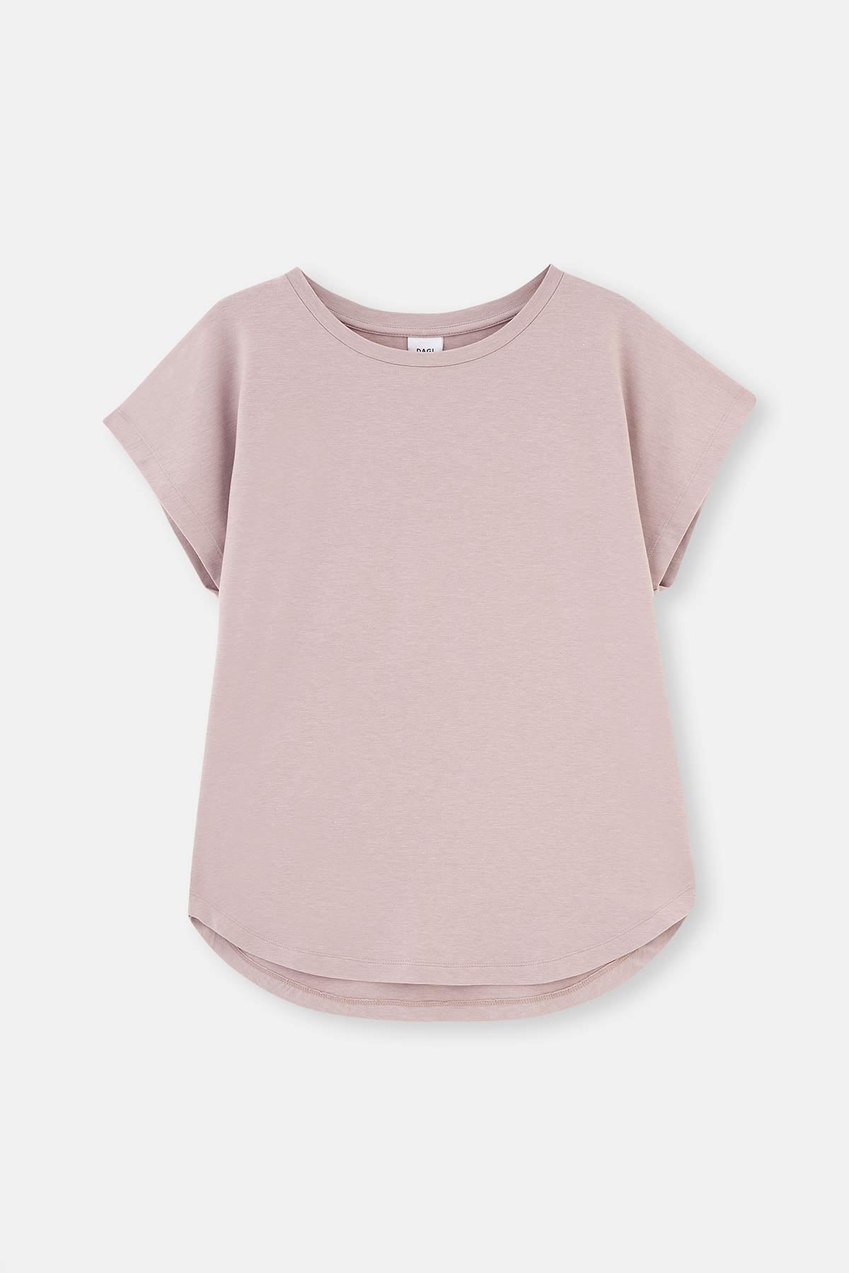 Light Lilac BASIC LOW SLEEVE EVERFRESH T-SHIRT