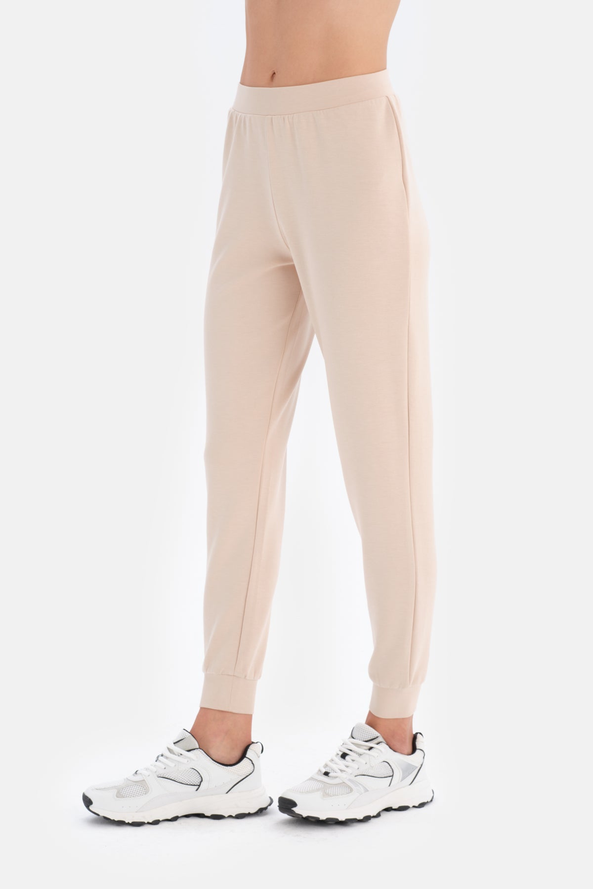 Ecru JOGGER TROUSERS