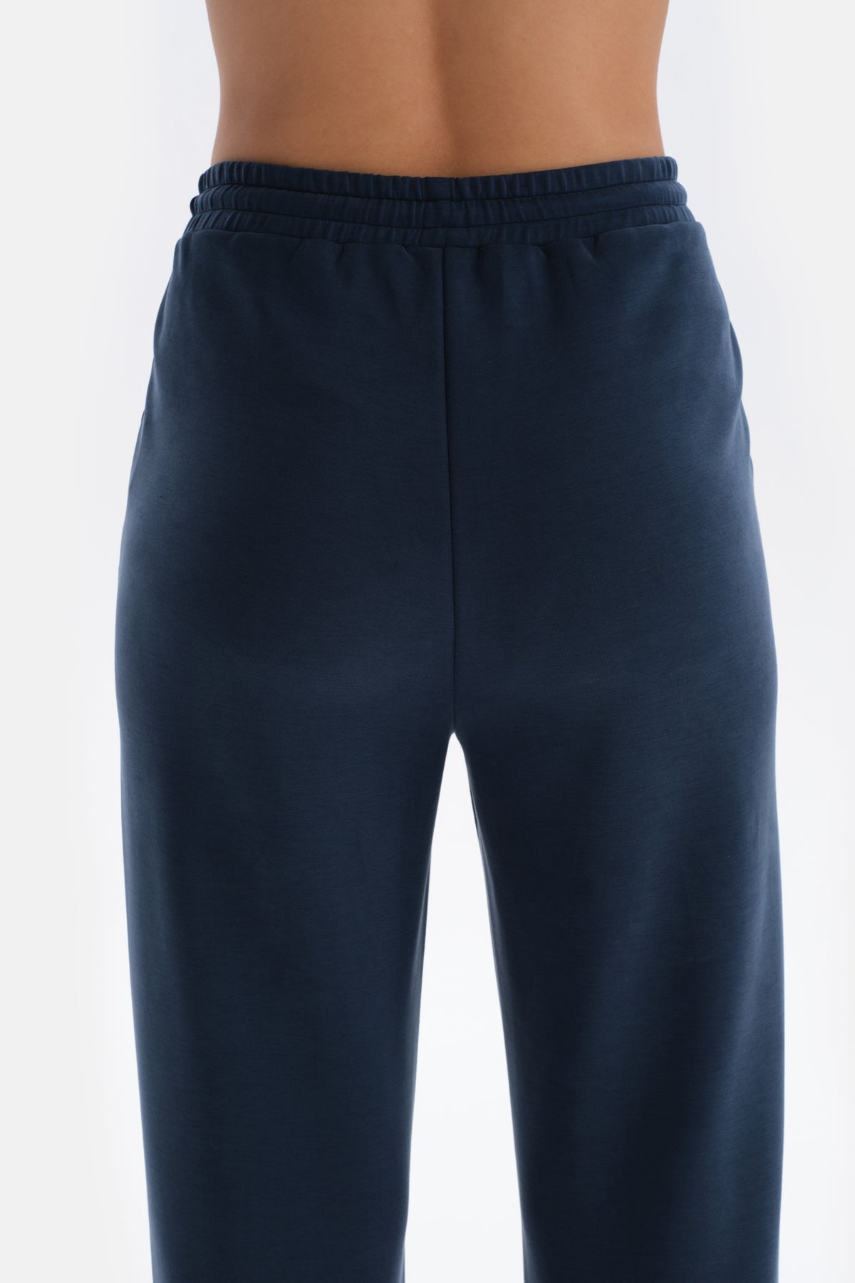 Indigo WIDE LEG TRACKSUIT BOTTOM