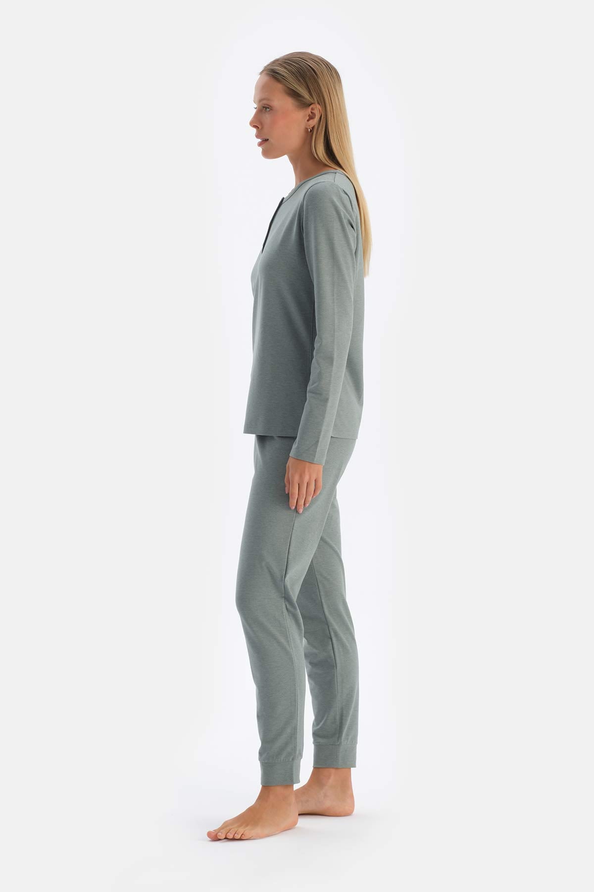 Green JOGGER LEGS EVERFRESH TRACKS BOTTOM