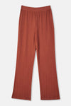 Terracotta WIDE LEG TRACKSUIT BOTTOM