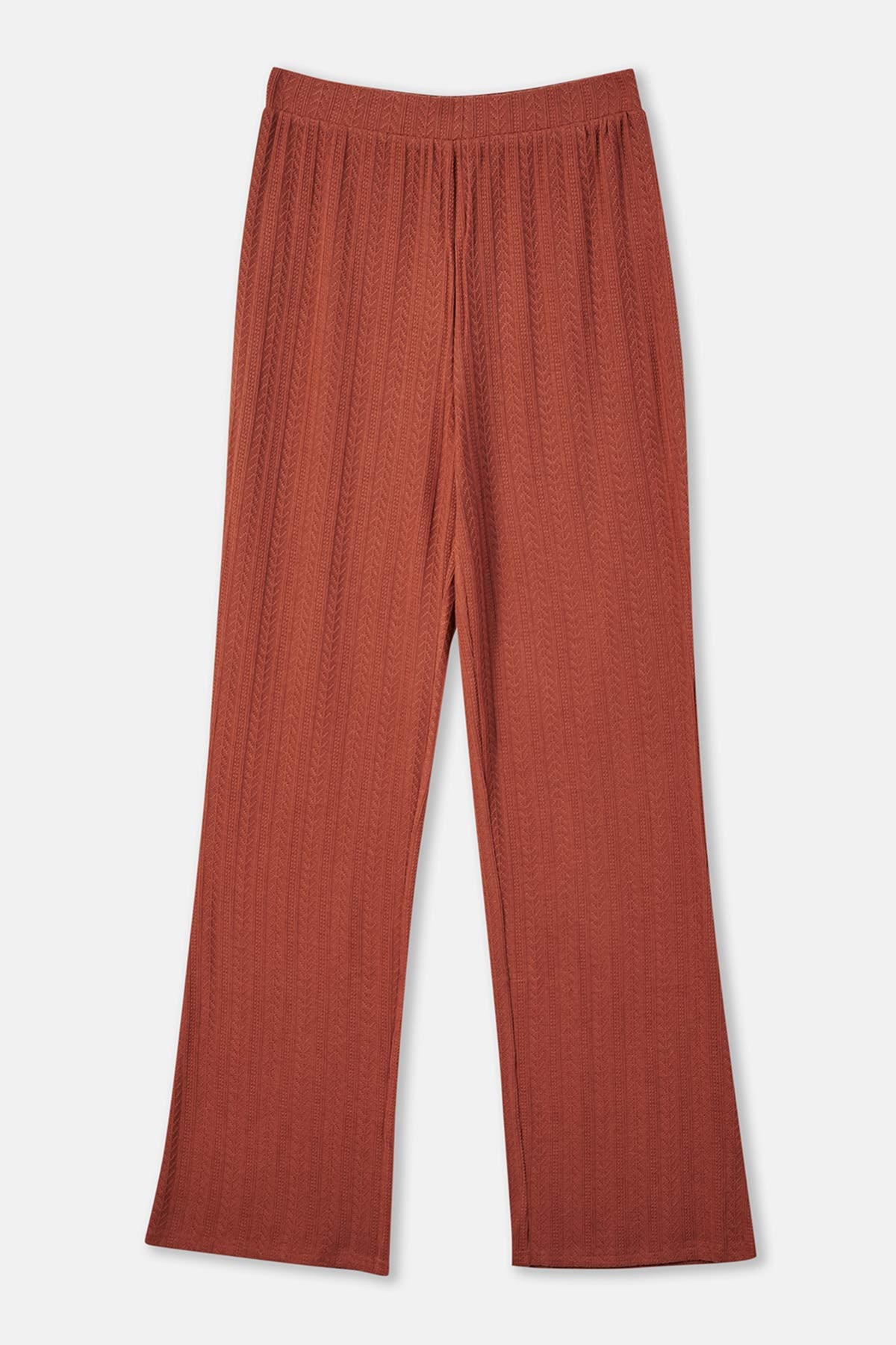 Terracotta WIDE LEG TRACKSUIT BOTTOM