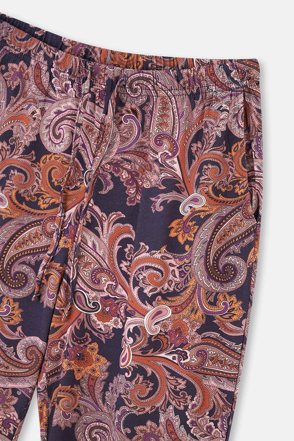 MULTICOLOR PATTERNED SHIRT TROUSERS PAJAMAS SUIT