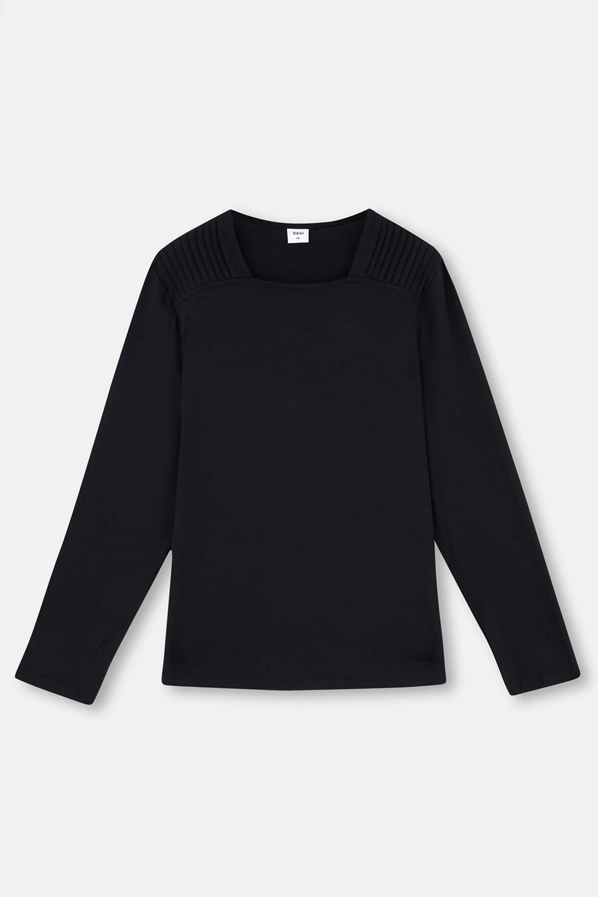 Black COLLAR DETAILED LONG SLEEVE KNITTED PAJAMAS SUIT