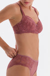 Dusty Rose DRAWING CONCRETE BRA
