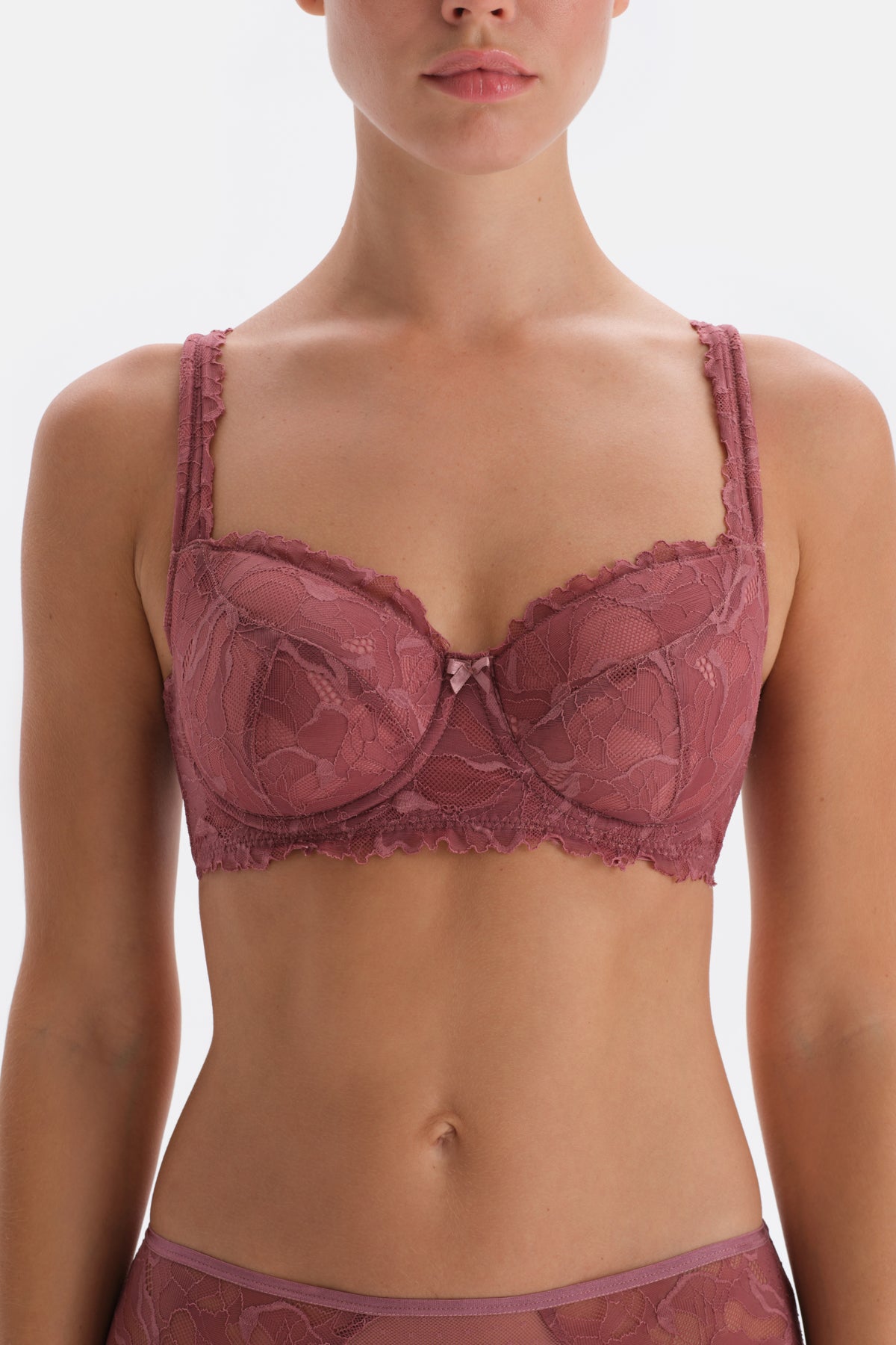 Dusty Rose DRAWING CONCRETE BRA