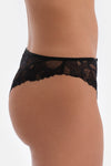 Black BRAZILIAN PANTS WITH LACE