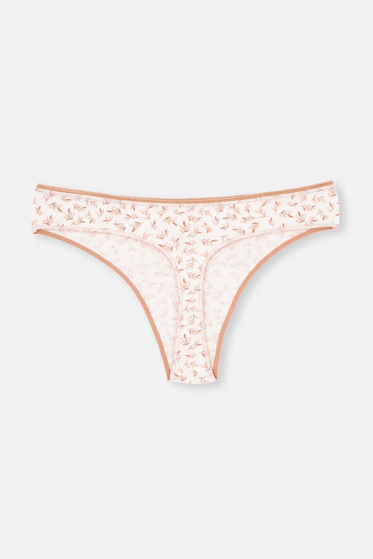 Karışık Karışık Kadın 2'Li Pamuklu Thong