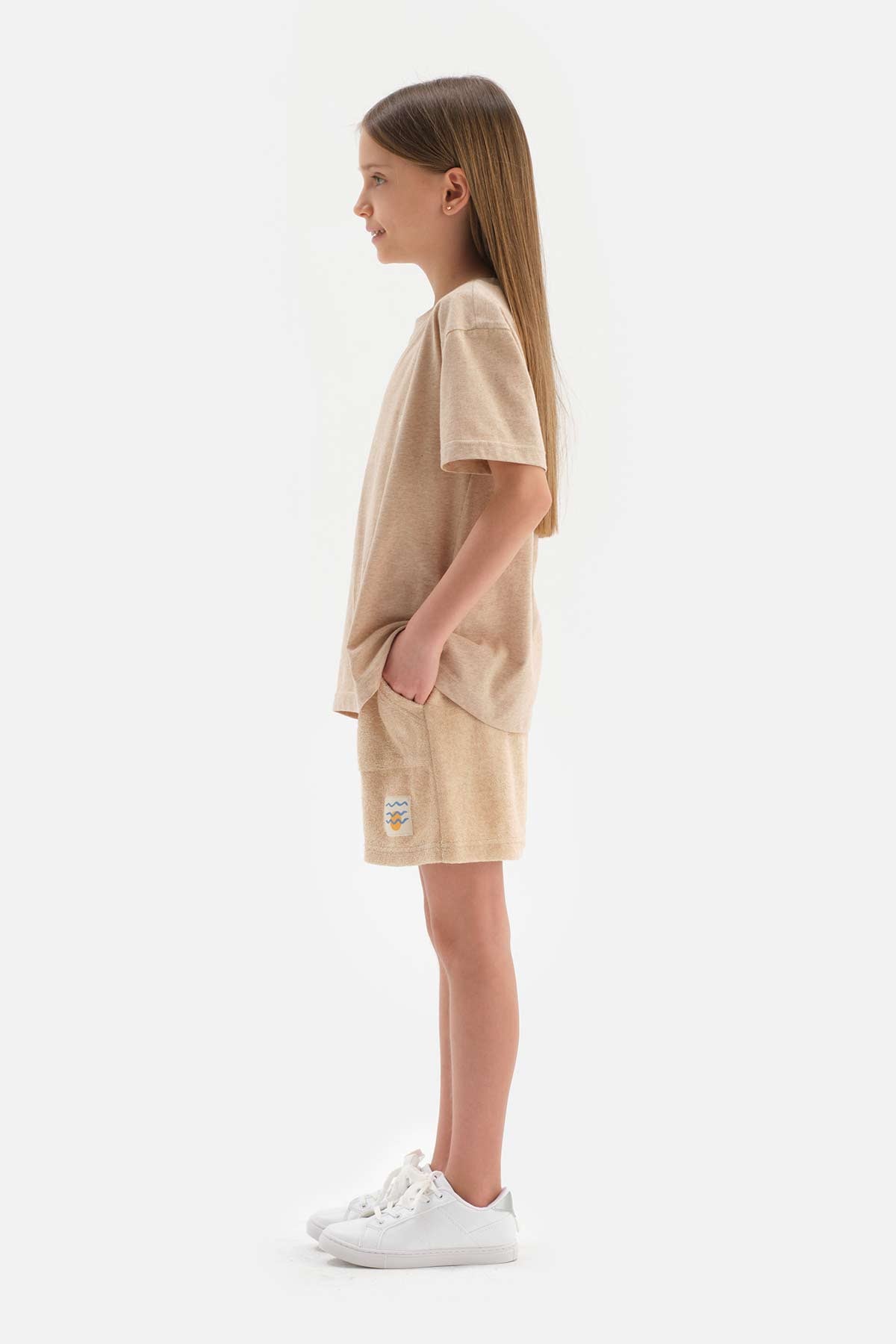 BROWN NATURAL COLORED LOCAL COTTON UNISEX T-SHIRT