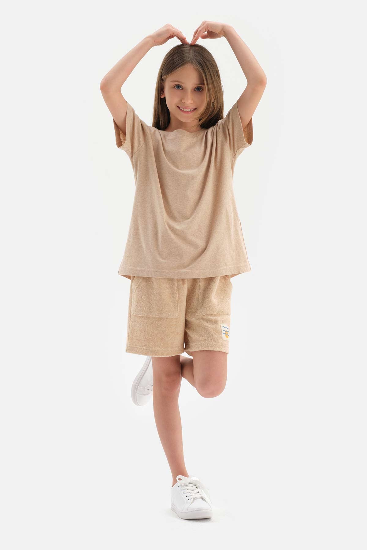 BROWN NATURAL COLORED LOCAL COTTON UNISEX T-SHIRT