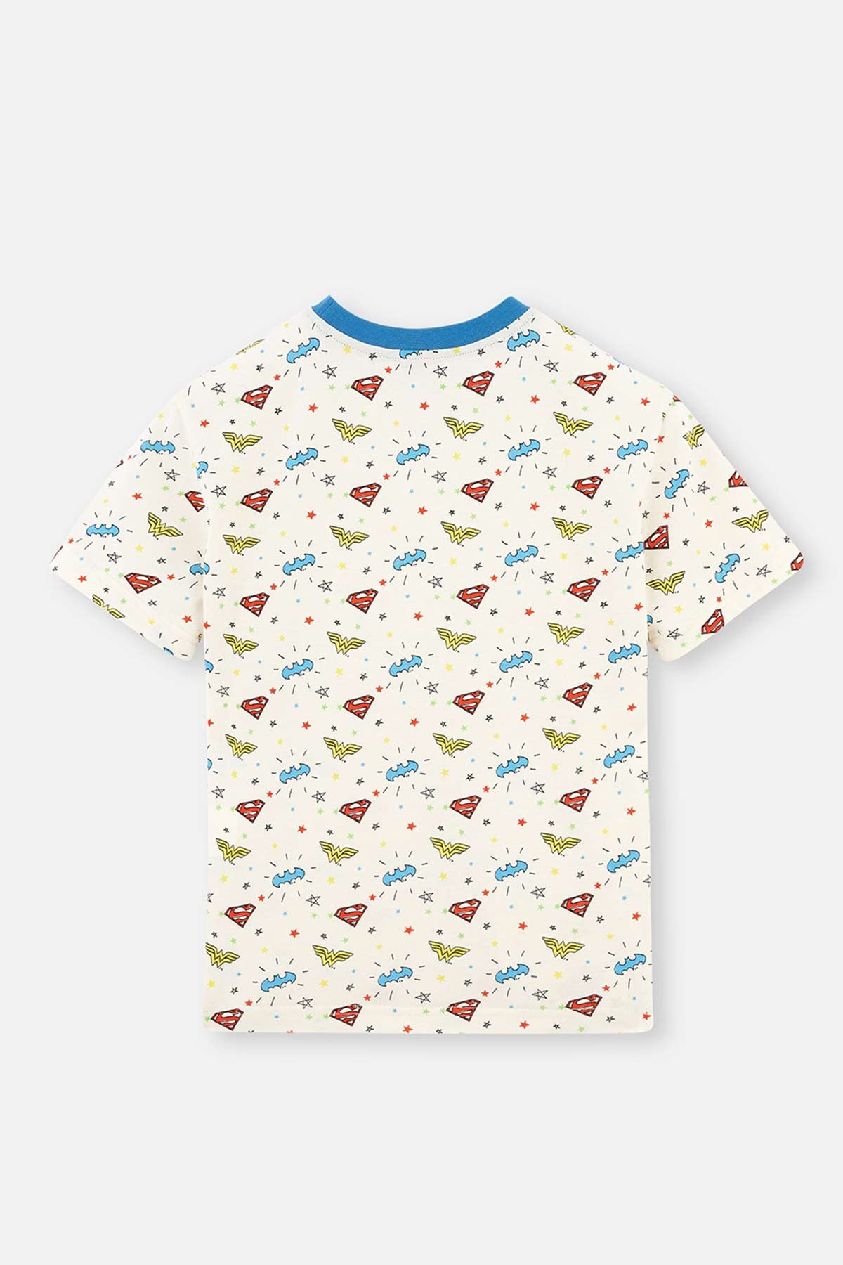 ECRU LICENSED SIZE PRINTED SHORT SLEEVE T-SHIRT TROUSERS PAJAMAS SUIT