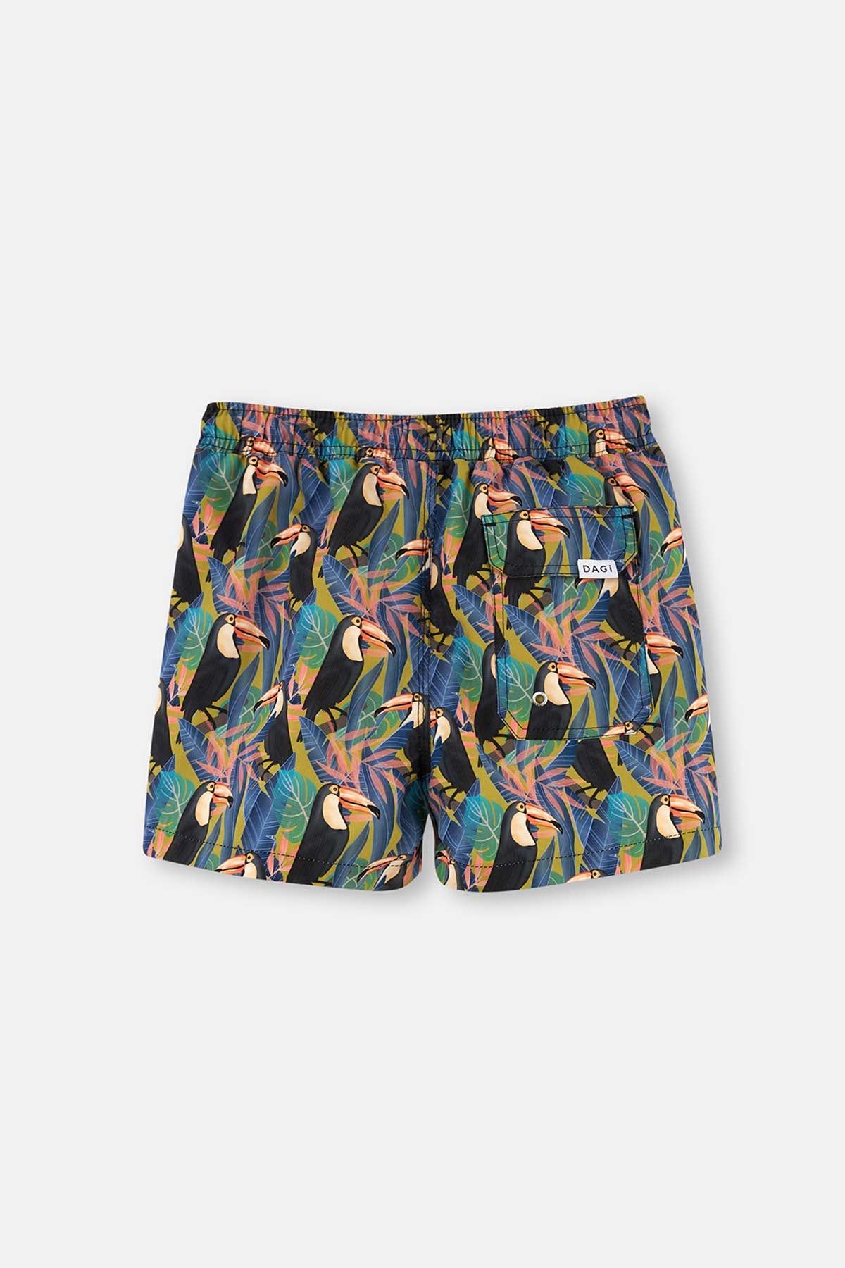 BLACK - GREEN SHORTS