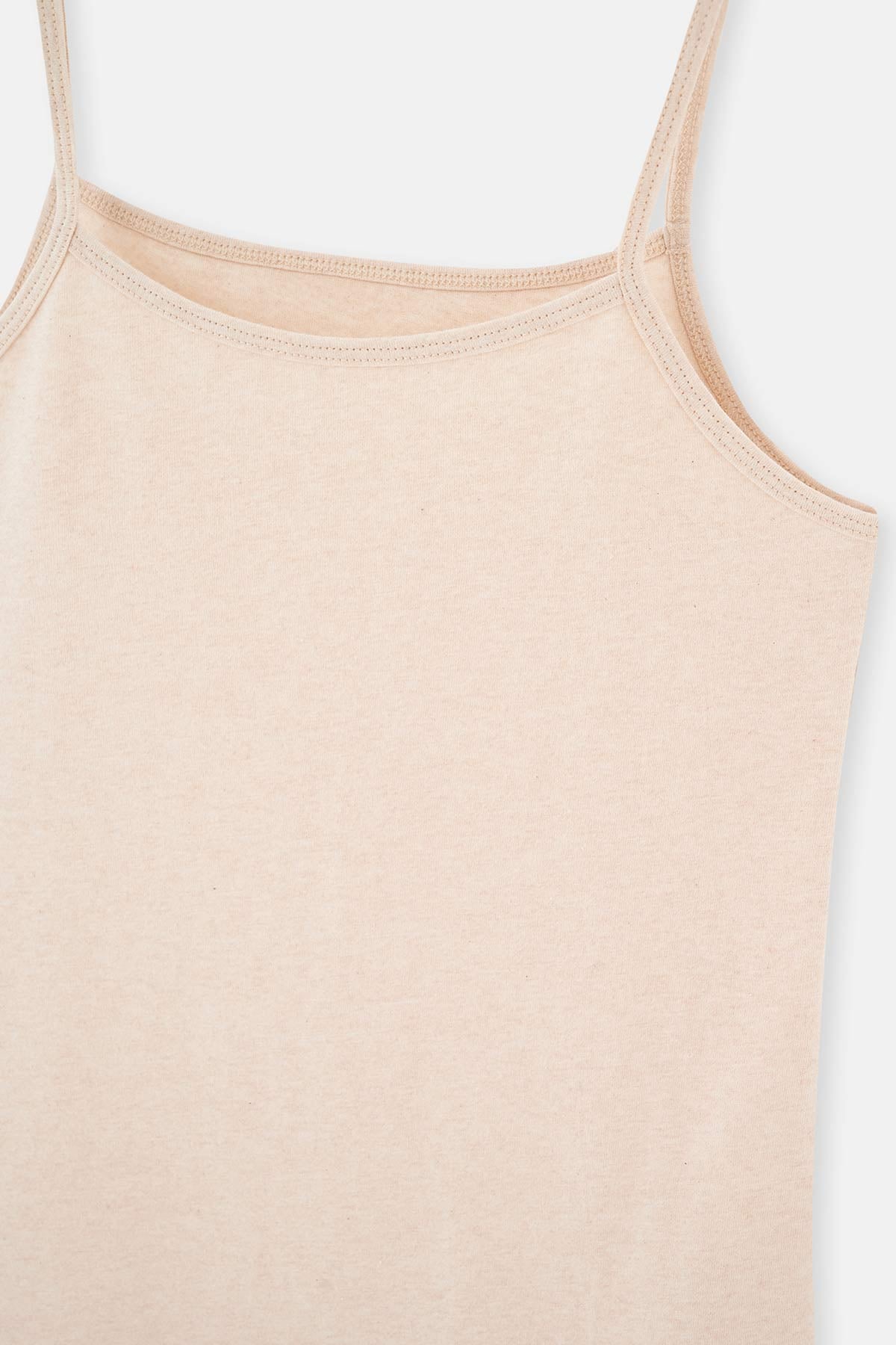 Beige Melange-Brown Melange TANKTOP