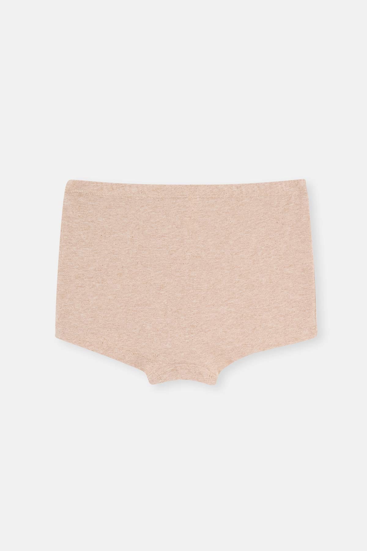 Beige Melange-Brown Melange BOXER