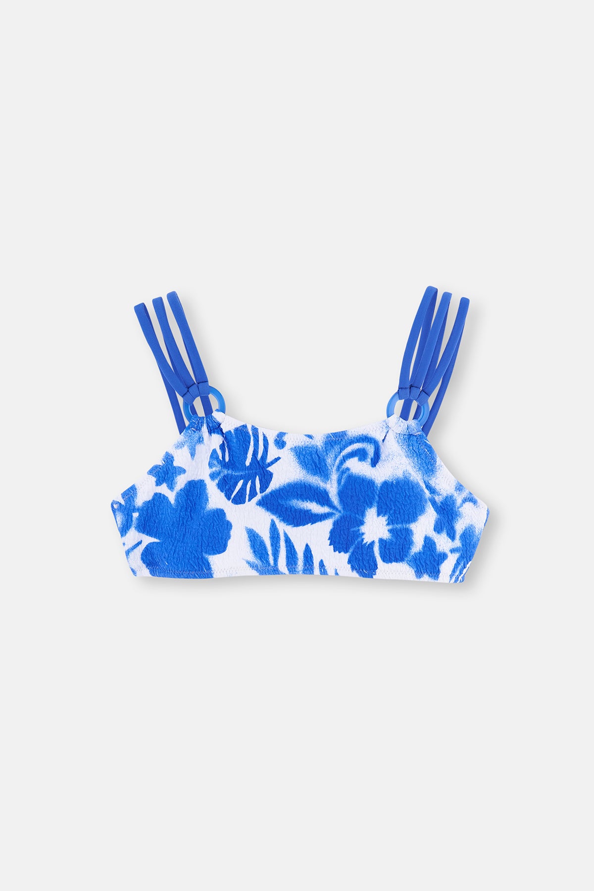 BLUE - WHITE BIKINI SET