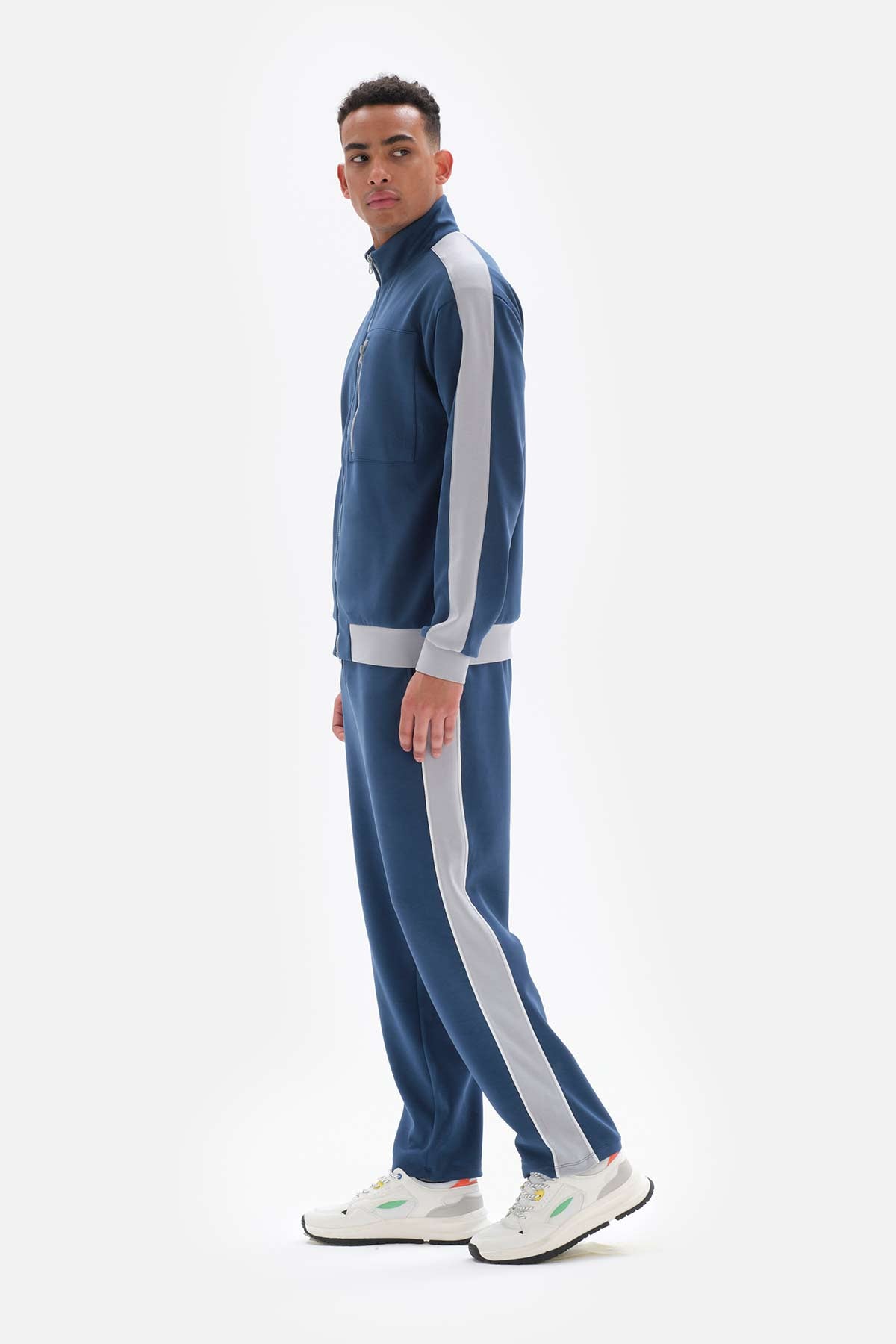 DARK INDIGO TRACKSUIT BOTTOM