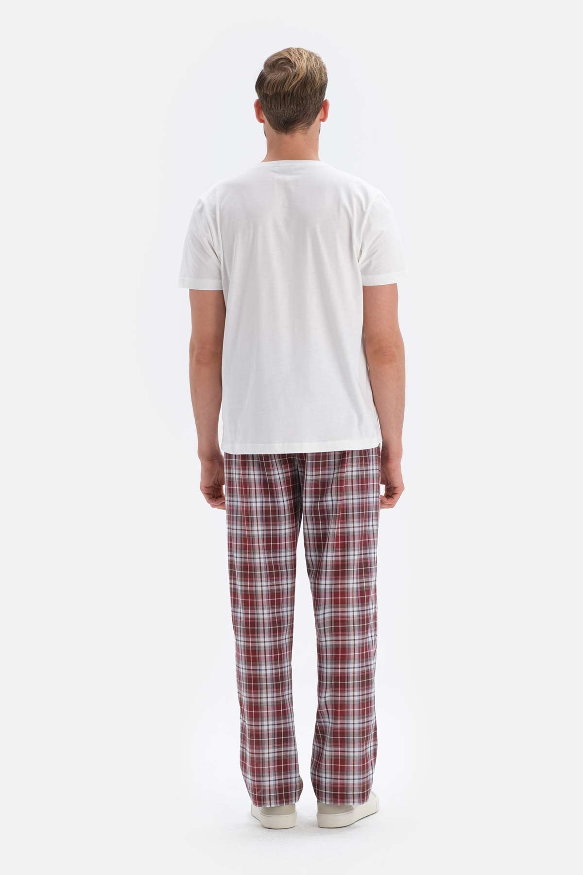 BORDEAUX PYJAMA BOTTOM