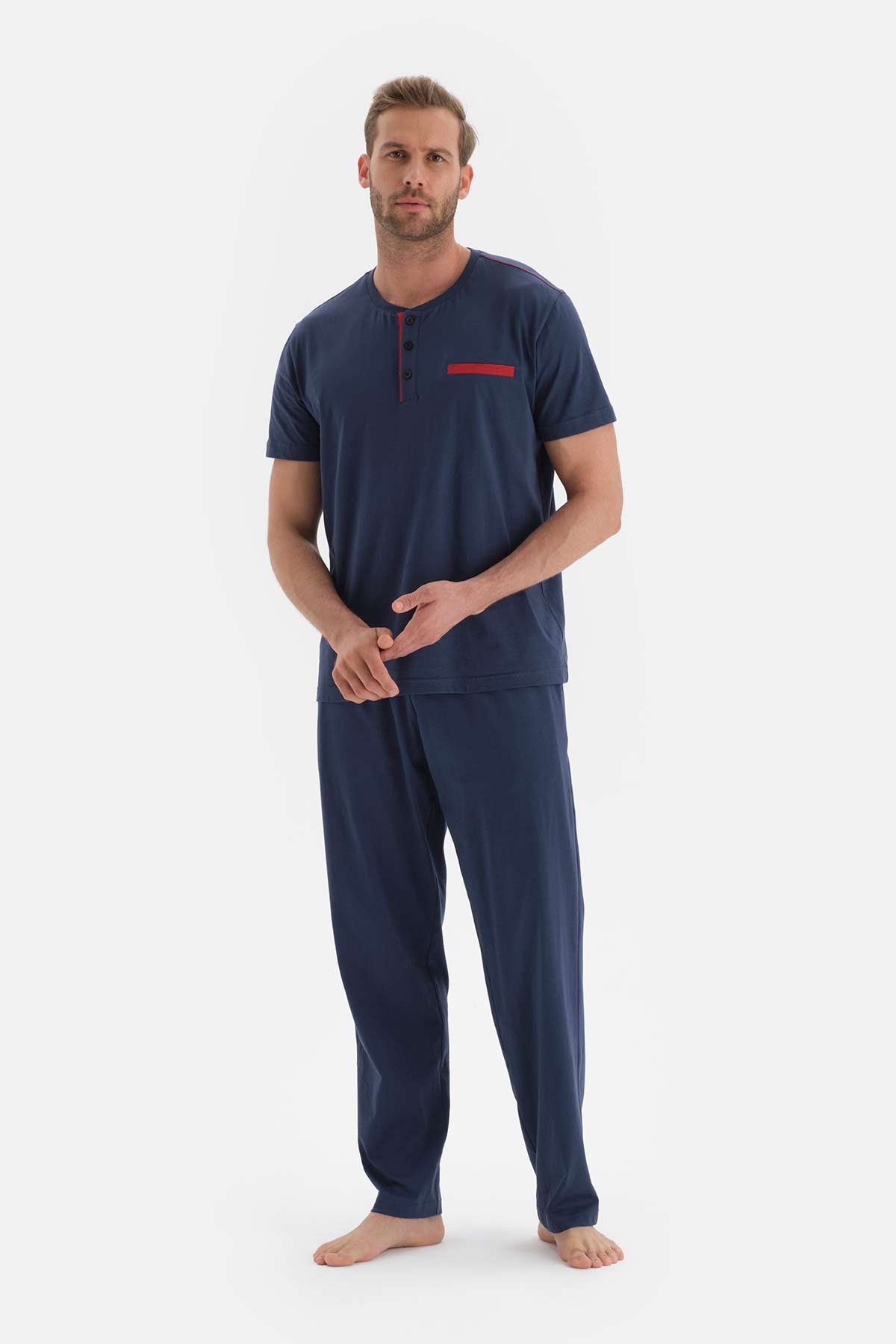 NAVY PYJAMA SET