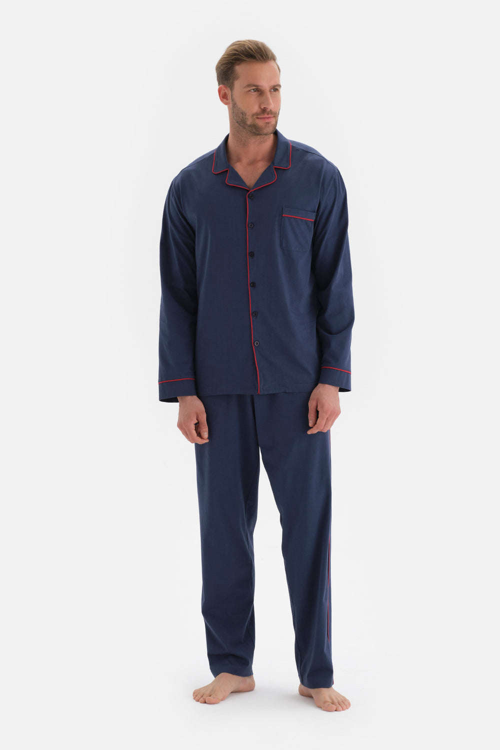 NAVY PYJAMA SET