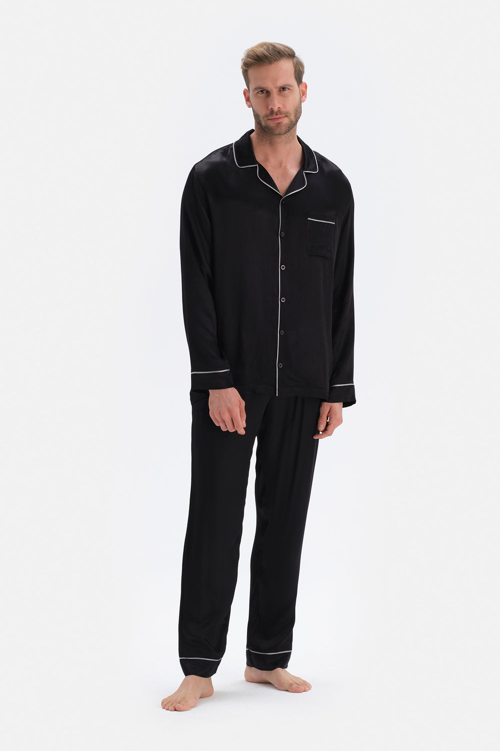 BLACK PYJAMA SET