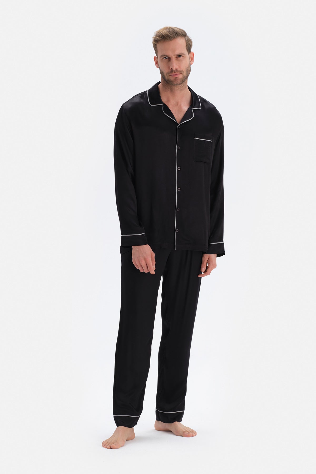 BLACK PYJAMA SET