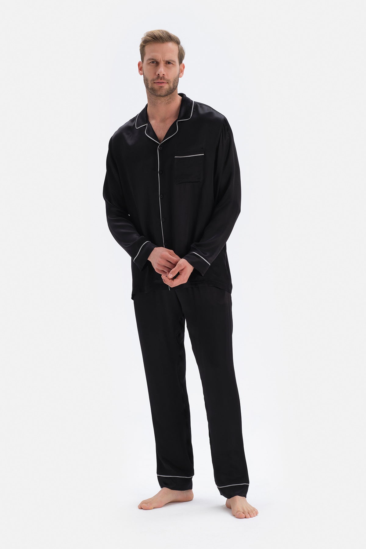 BLACK PYJAMA SET