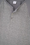GREY RAGLAN SLEEVE JACQUARD PAJAMAS SUIT
