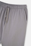 GREY RAGLAN SLEEVE JACQUARD PAJAMAS SUIT