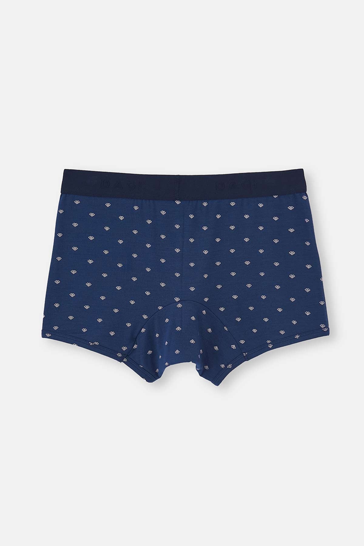 NAVY - GREY BOXER