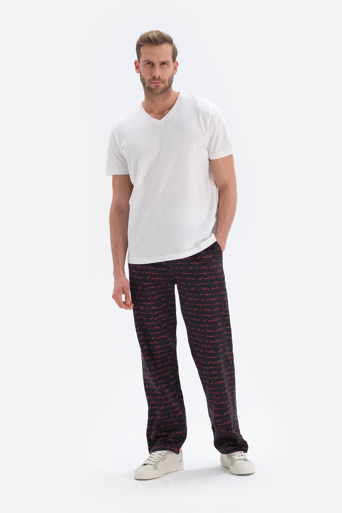 NAVY PYJAMA BOTTOM