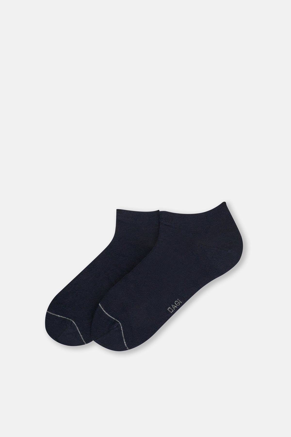 Koyu Indigo Erkek 2'Li Patik Çorap