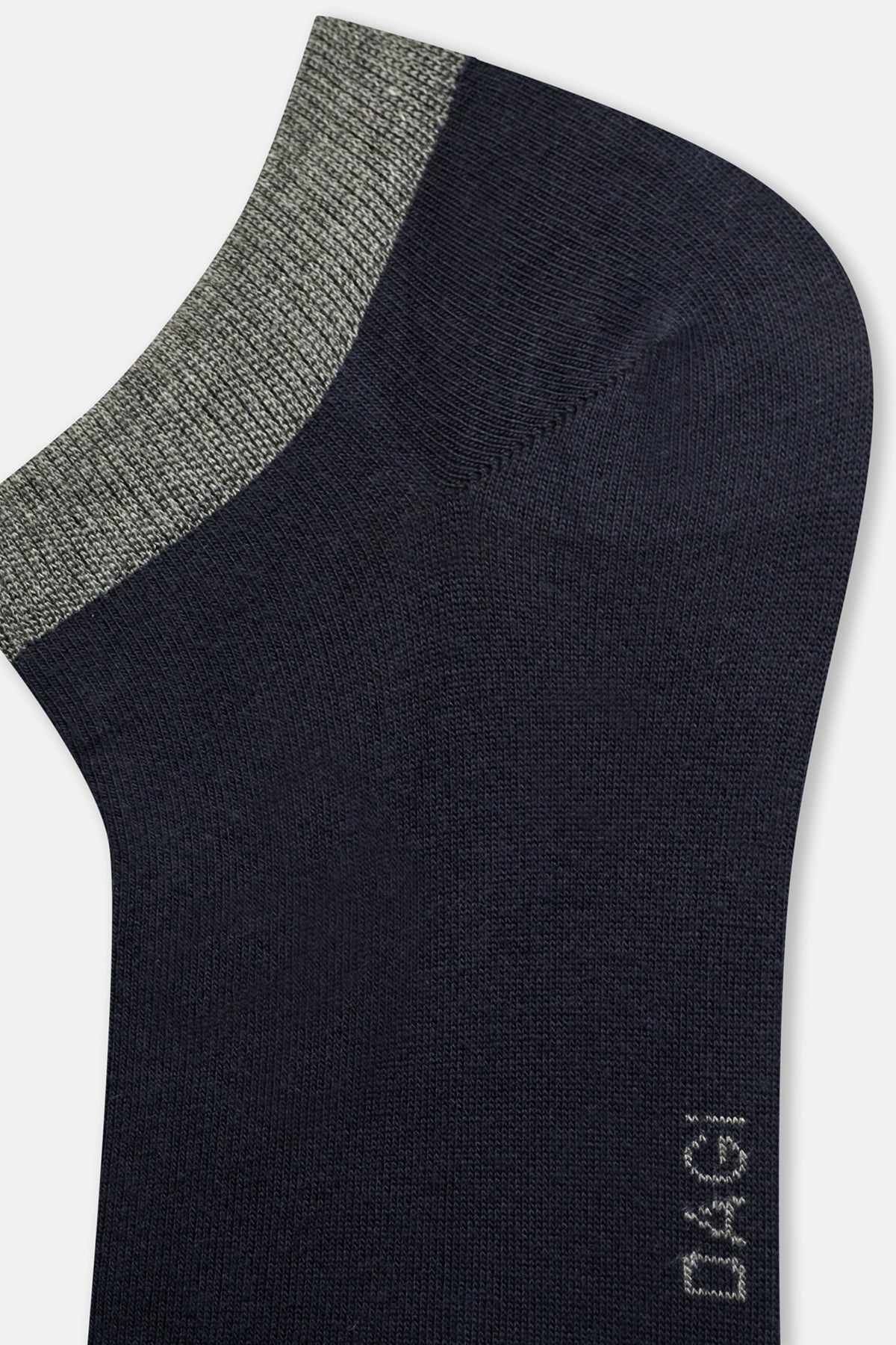 Koyu Indigo Erkek 2'Li Patik Çorap