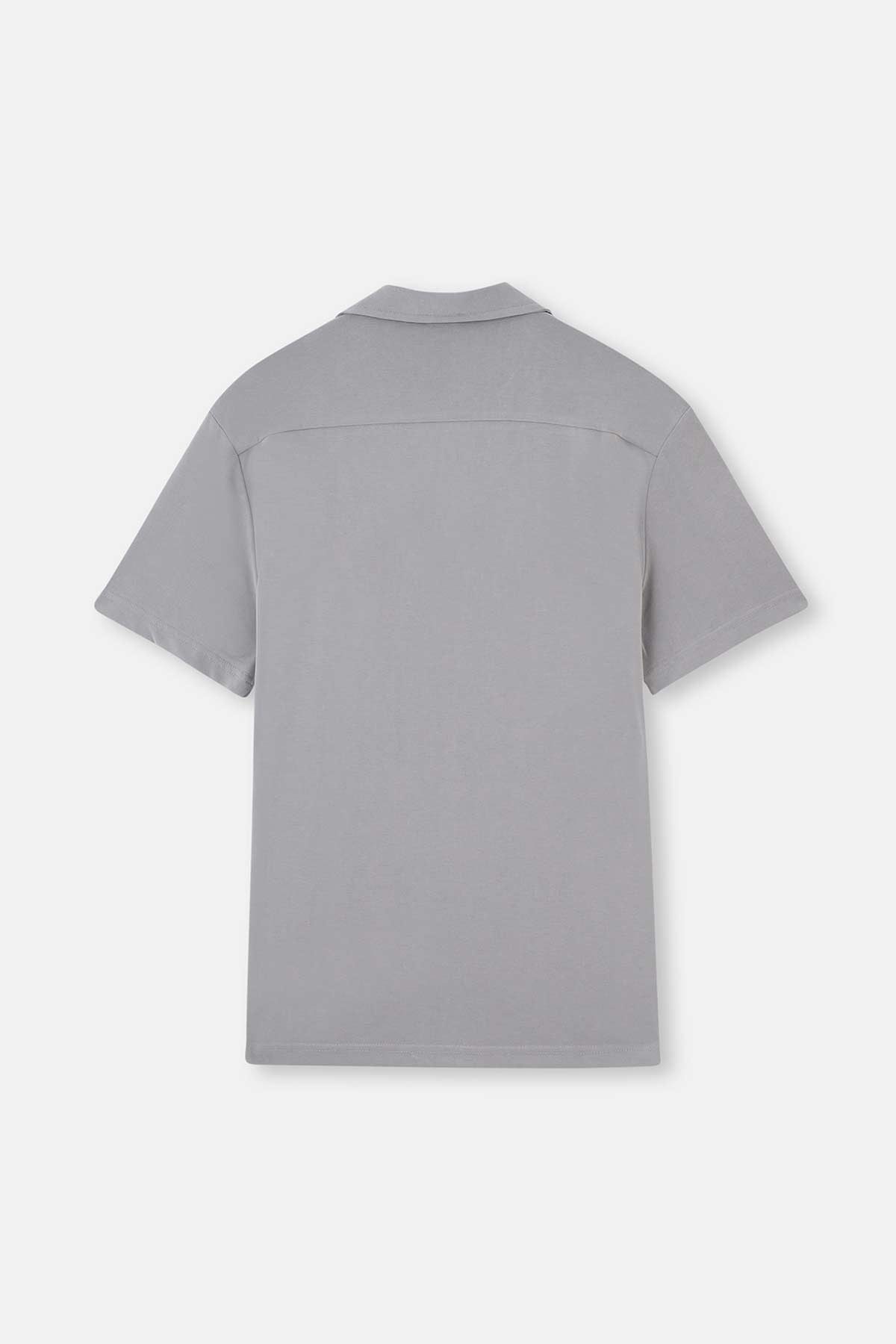 GREY CUPRA SHORT SLEEVE SHIRT