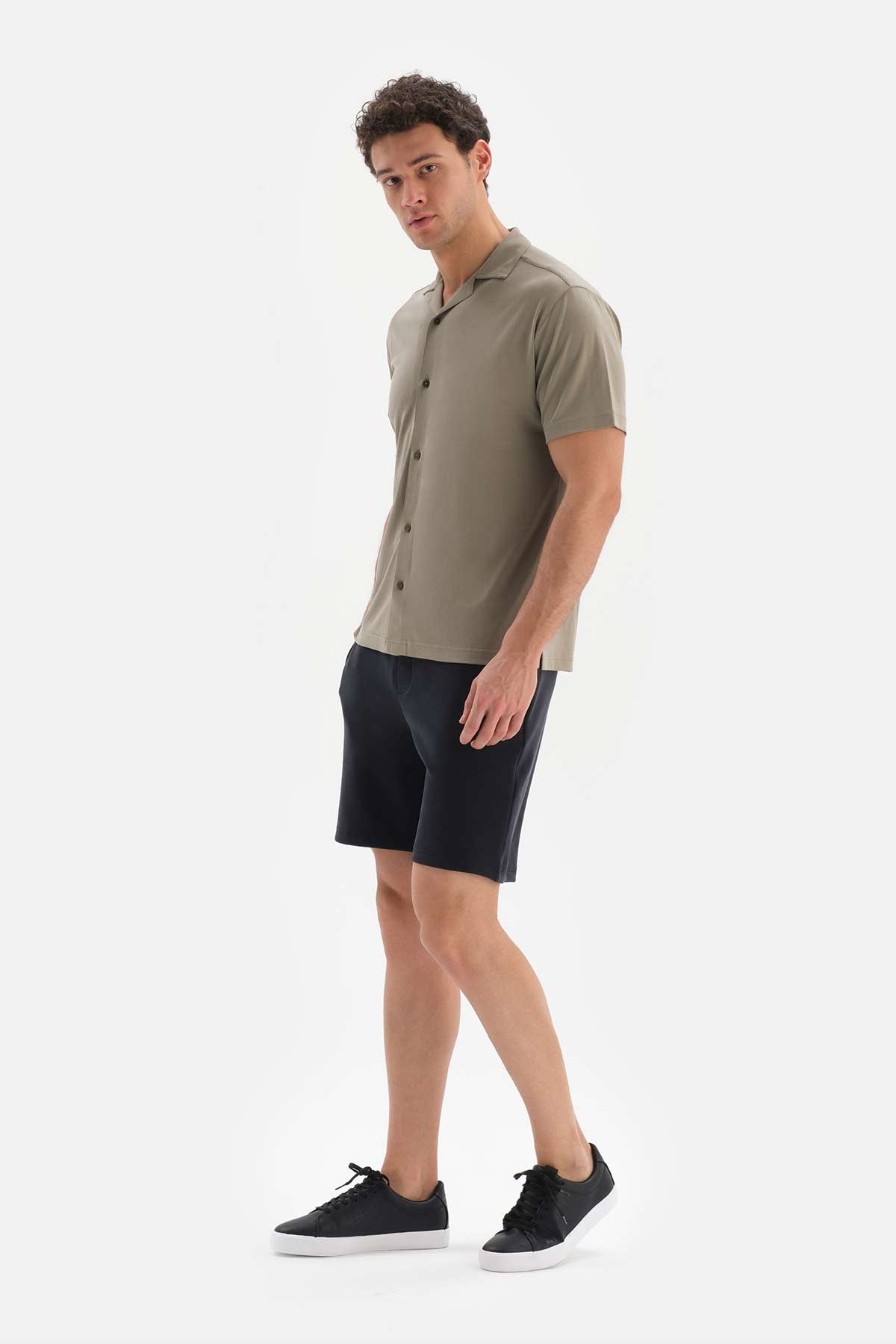 KHAKI CUPRA SHORT SLEEVE SHIRT