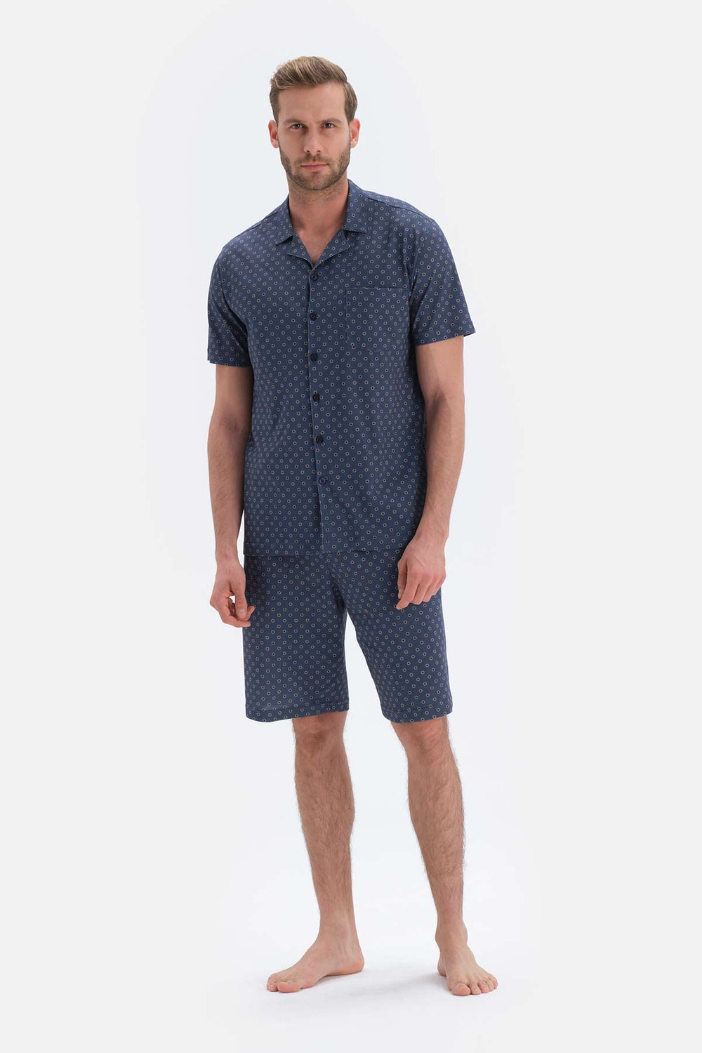 NAVY PYJAMA SET