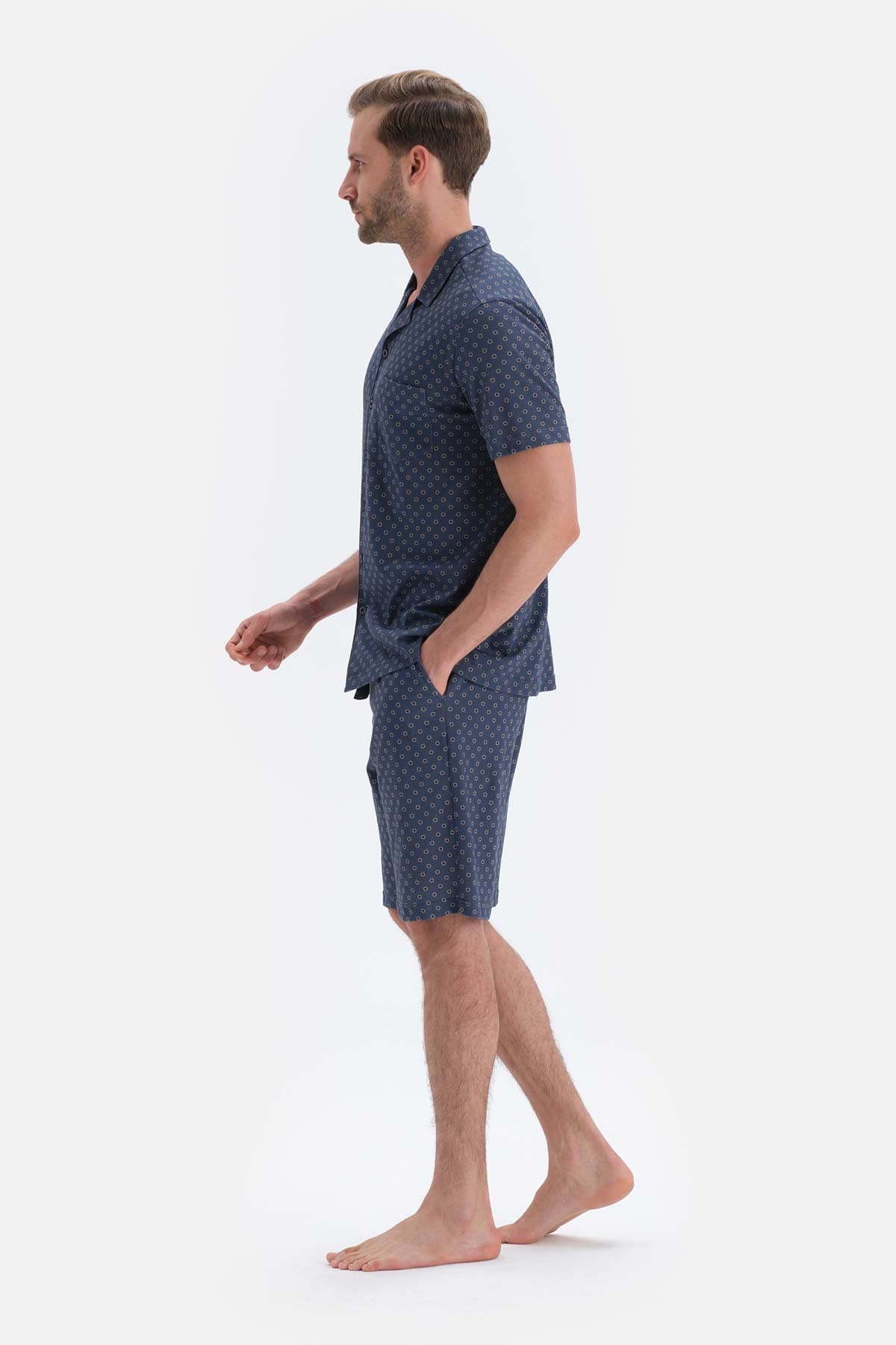 NAVY PYJAMA SET