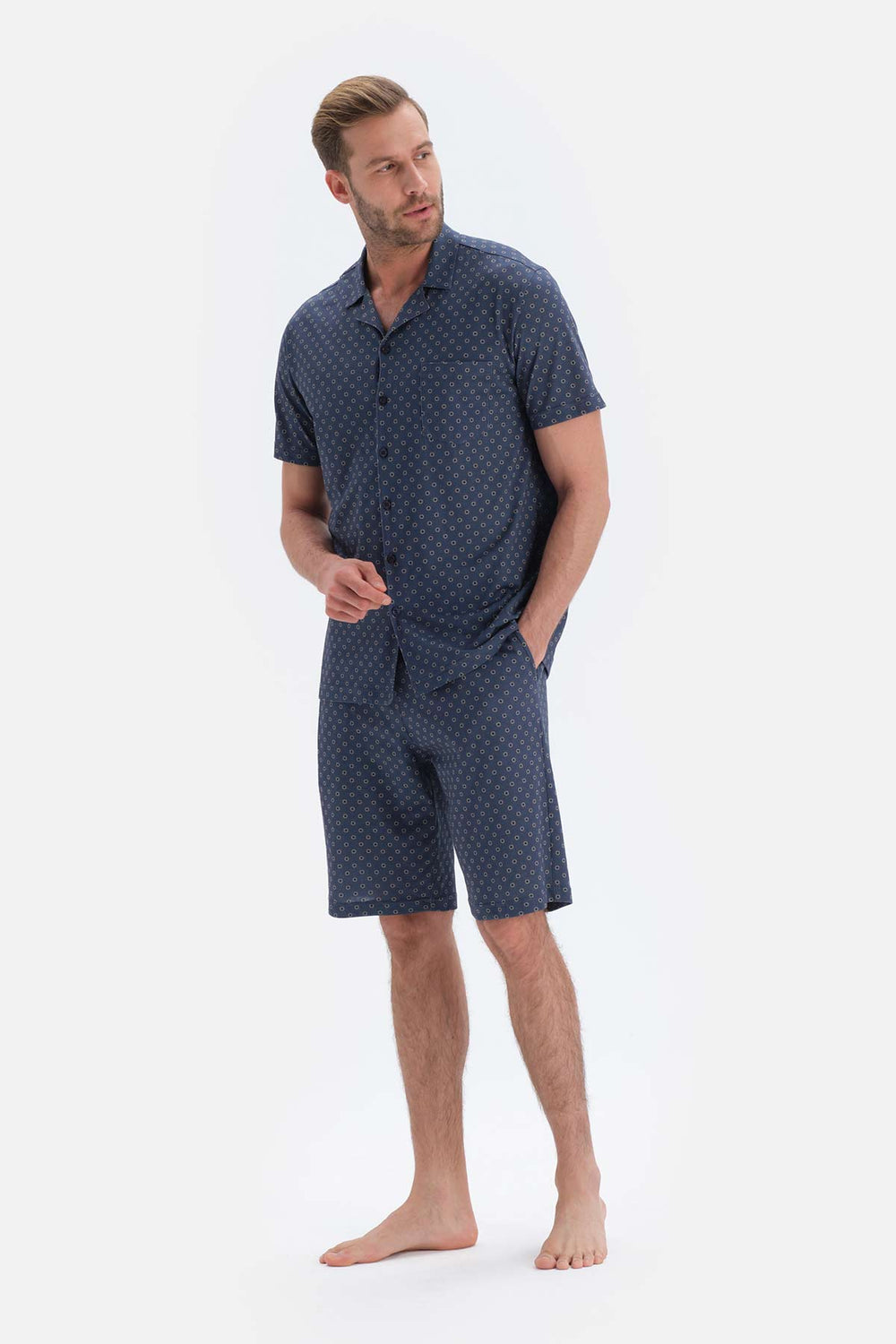 NAVY PYJAMA SET