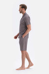 GREY PYJAMA SET