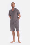 GREY PYJAMA SET